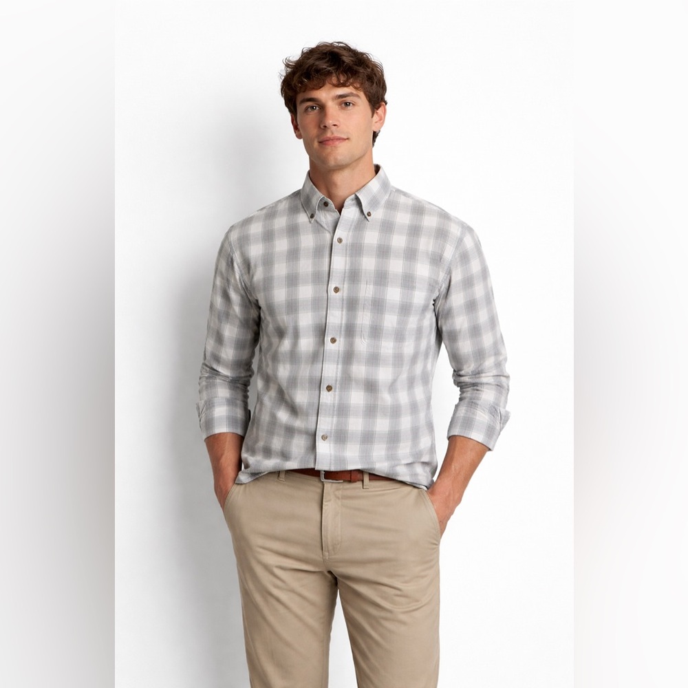 J.Crew Slim brushed twill shirt in plaid